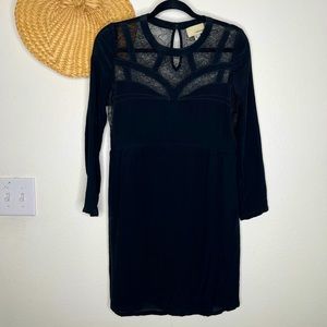 The Korner Silk Mini Dress